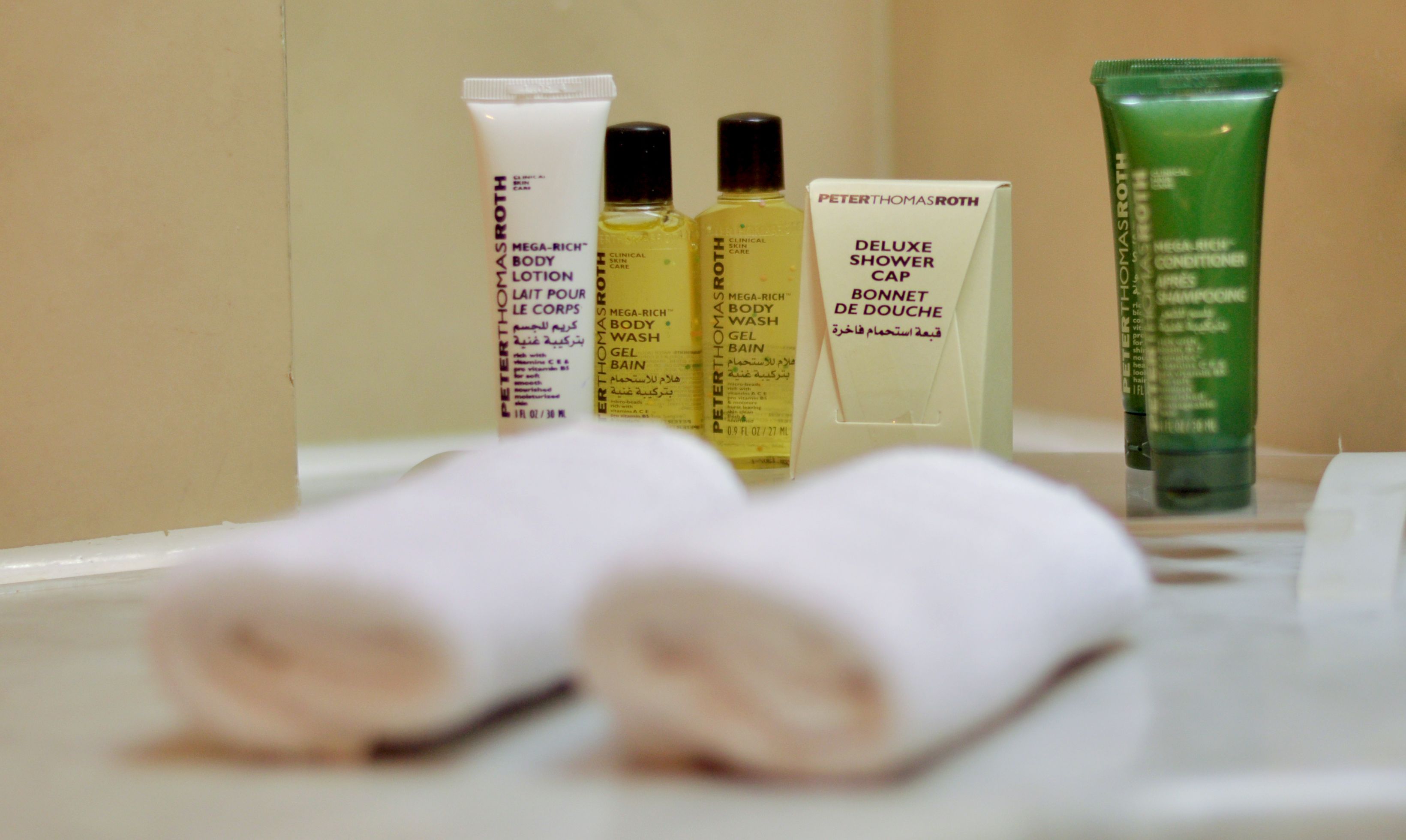 bathtub, free toiletries, hair dryer, bathrobes