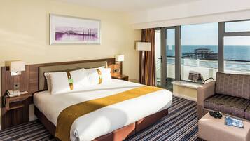 Premium-Zimmer | Hochwertige Bettwaren, Select-Comfort-Betten, Zimmersafe, Schreibtisch