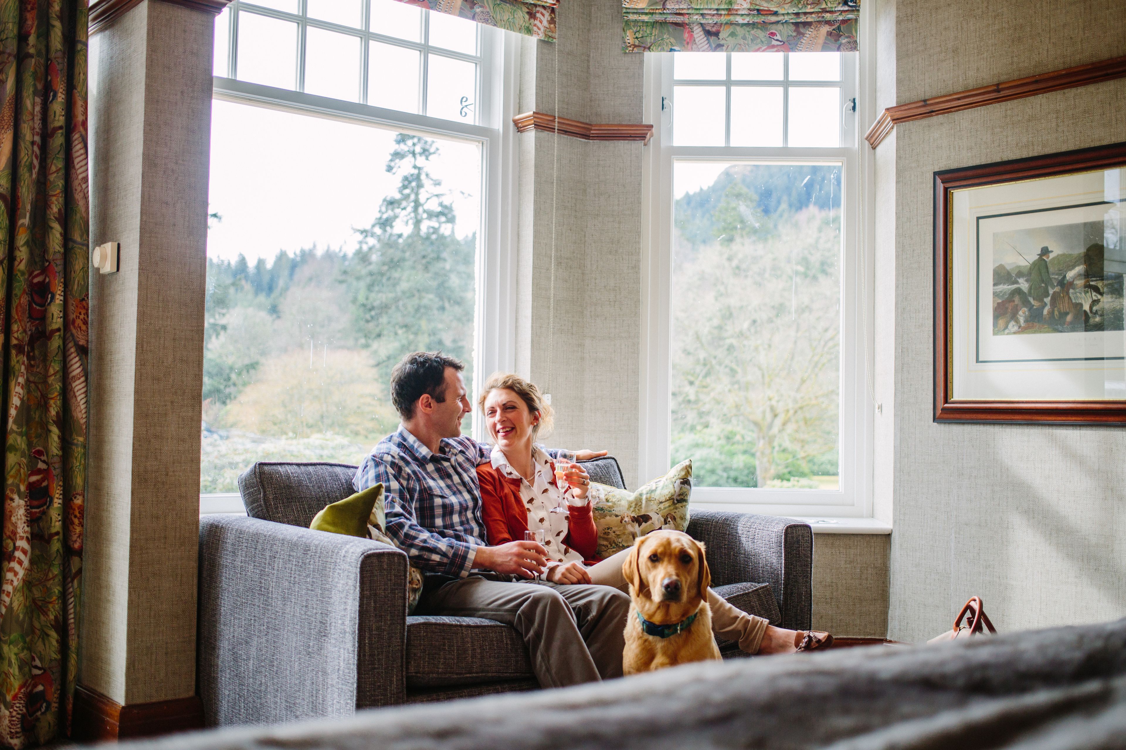 general wades suite, annex building | individually decorated, desk, laptop workspace, iron/ironing board