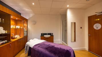 Body treatments, body wraps, body scrubs, facials, 3 treatment rooms