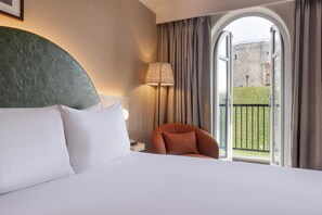 Double Guest Room with Balcony and Tower View | 1 bedroom, premium bedding, in-room safe, desk