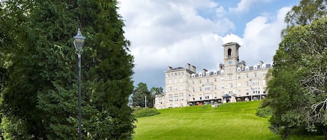 Façana frontal de l'allotjament