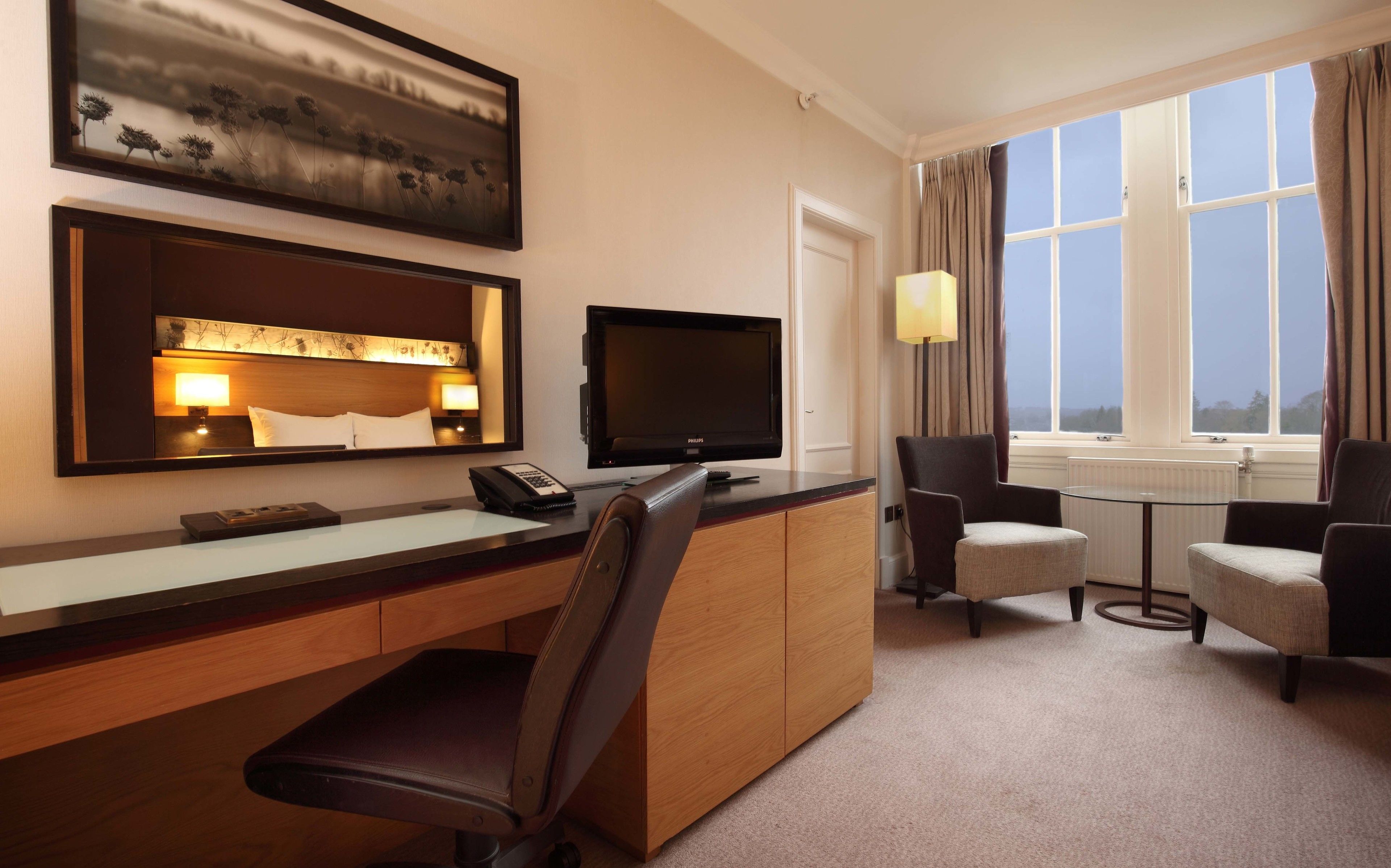 double room (plus) | 1 bedroom, in-room safe, desk, laptop workspace