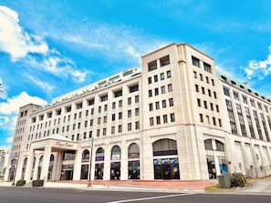 Façade de l’hébergement 