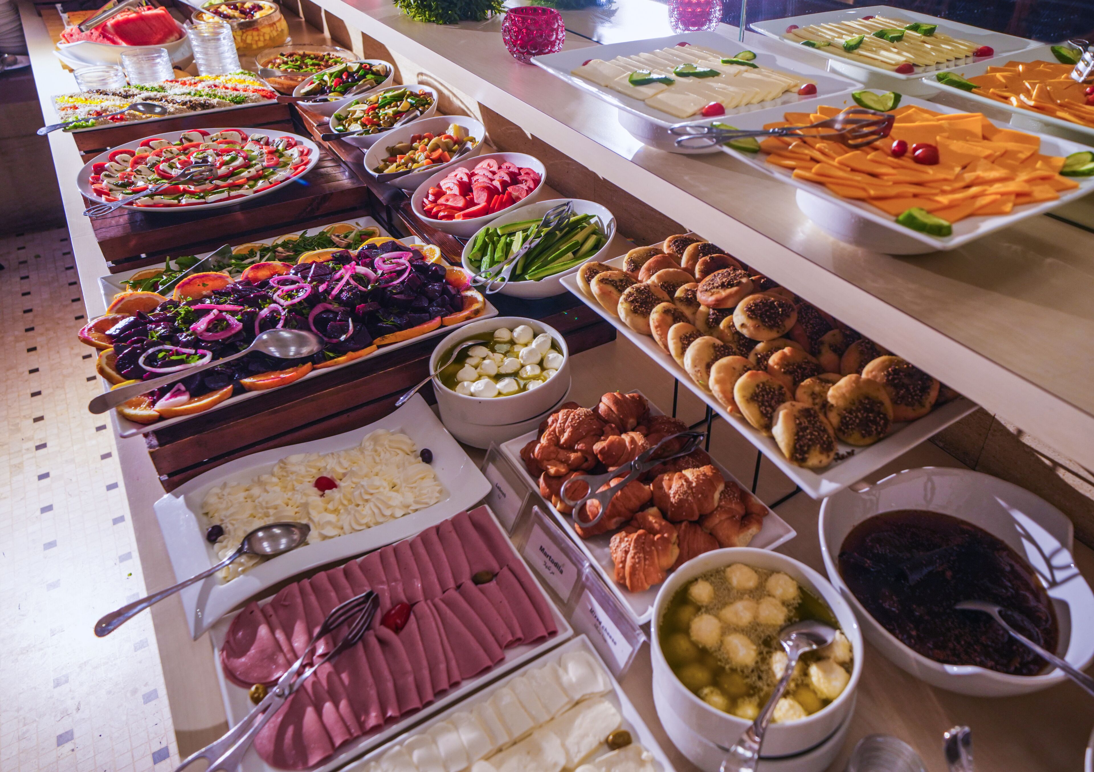 Daily buffet breakfast (USD 10 per person)