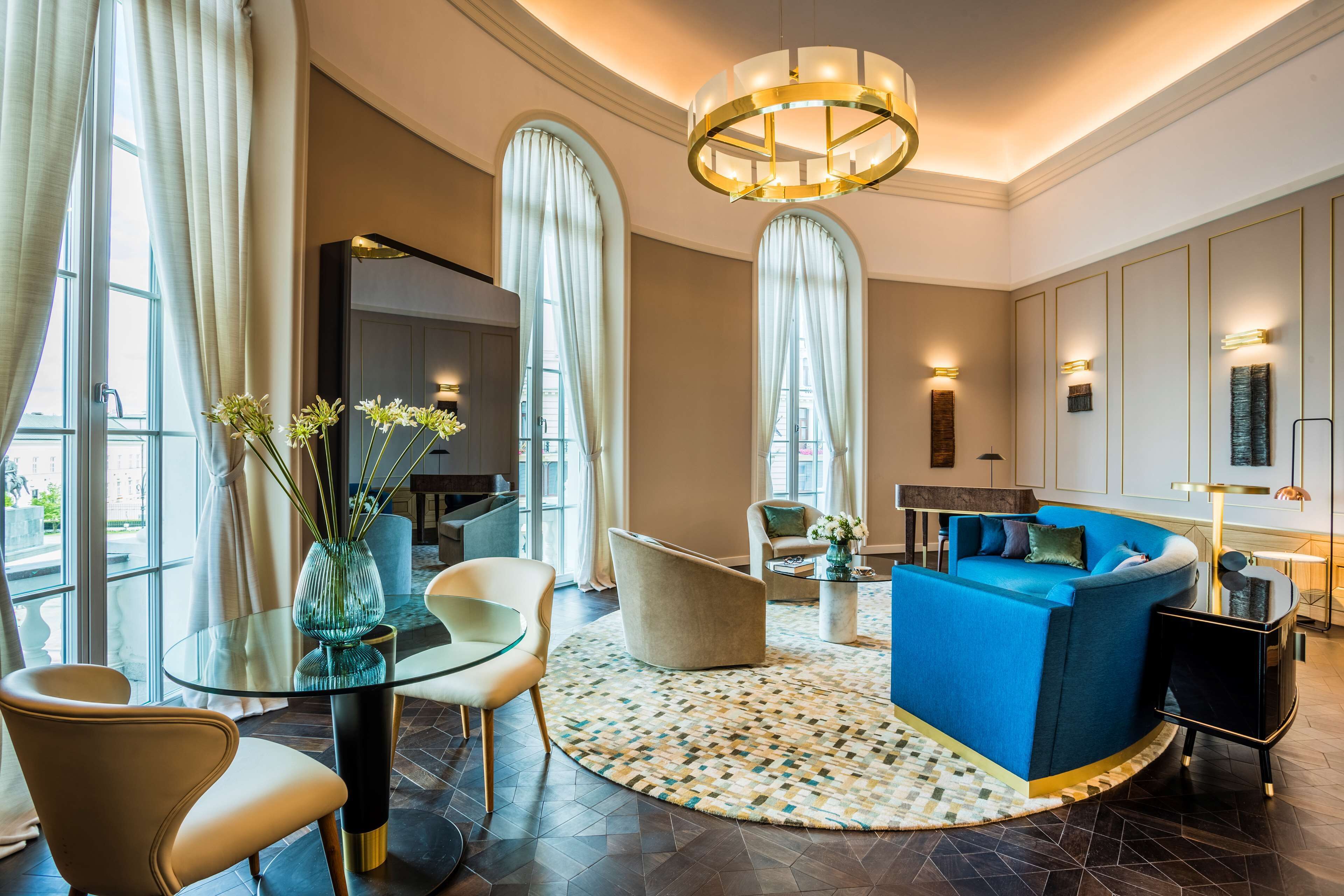 Seprai katun Mesir, seprai premium, bantalan ekstra lembut, dan minibar