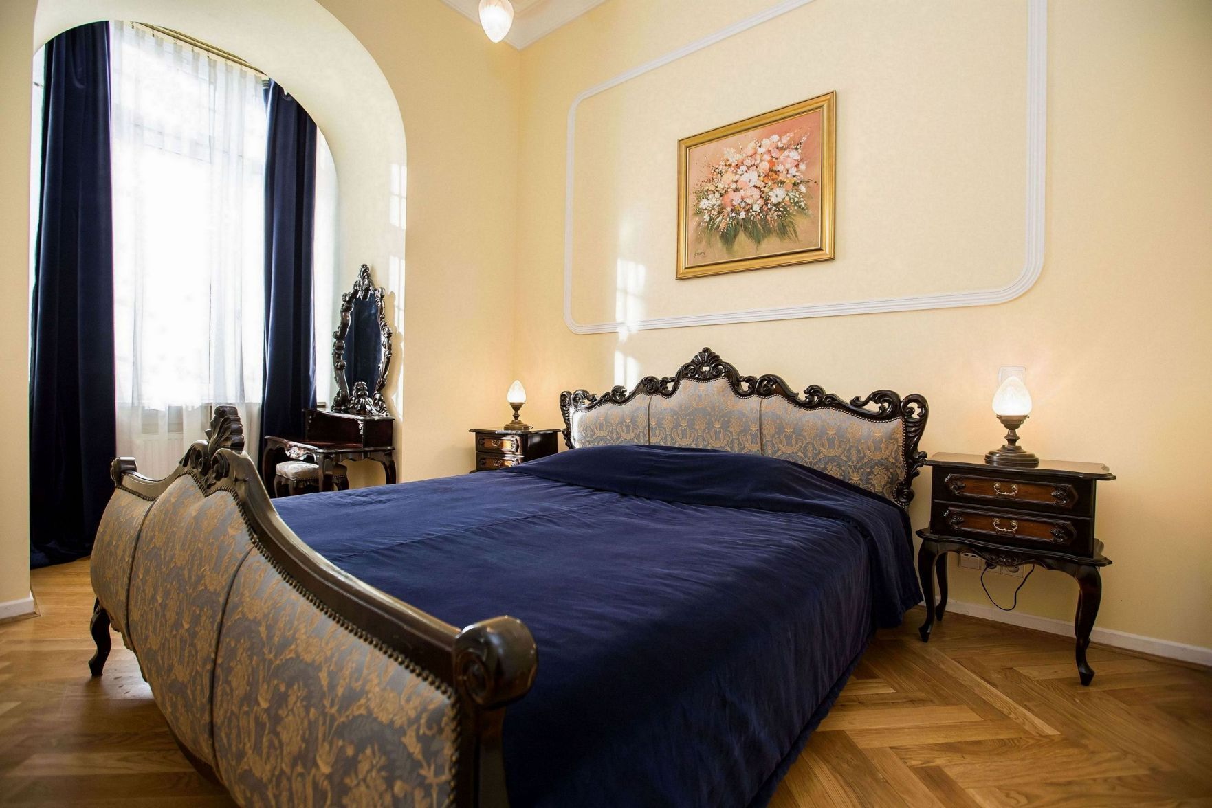 Premium bedding, down duvets, memory-foam beds, minibar