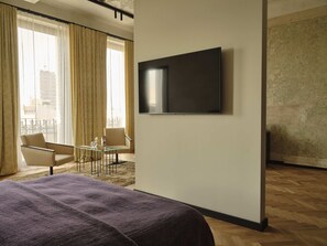 Apartamento estándar, 1 cama de matrimonio grande | Ropa de cama de alta calidad y edredones de plumas