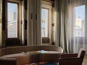 Luxury Apartment, 1 Bedroom, Bathtub, City View | Premium bedding, down comforters, memory foam beds, minibar - Grand Hotel (Lodz)