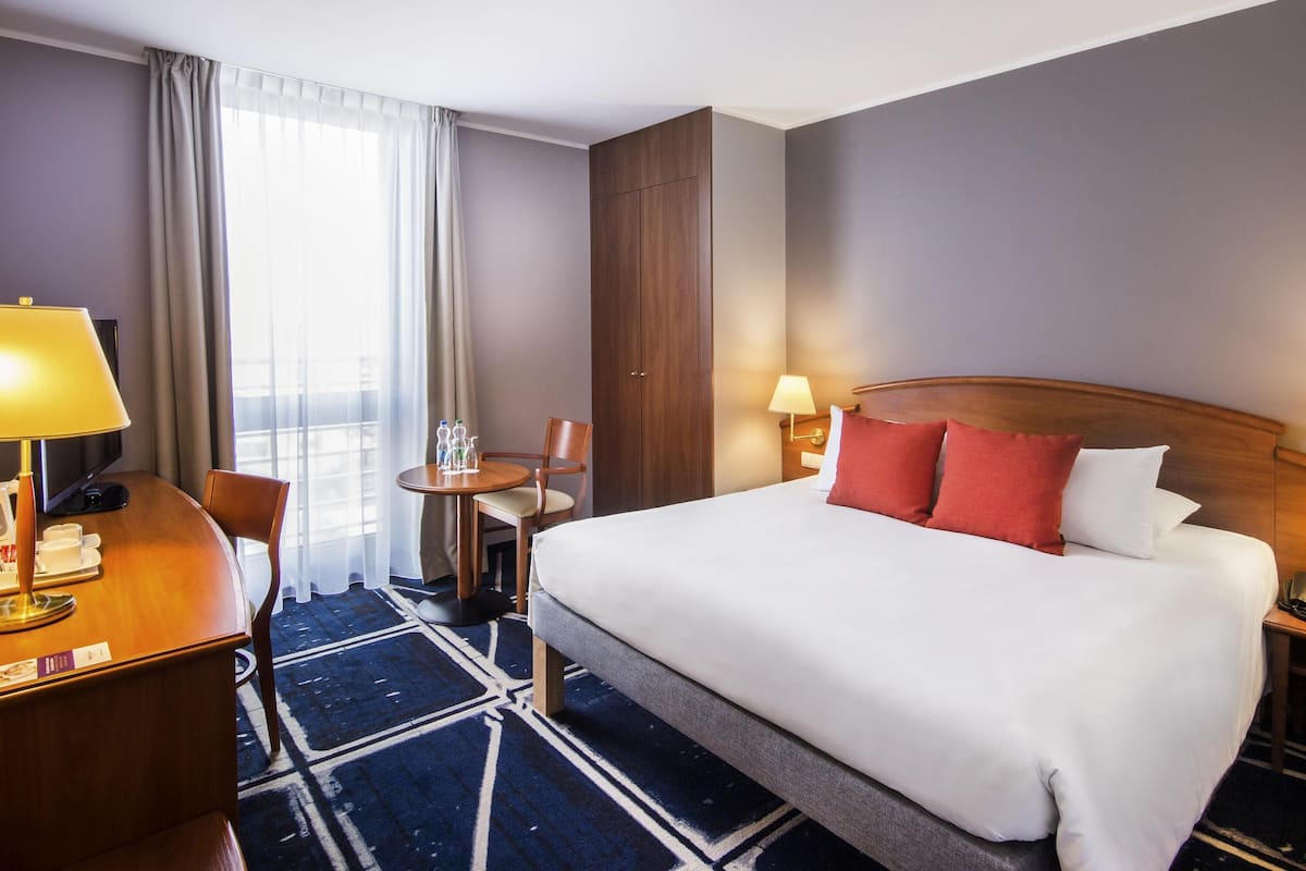 Ropa de cama de alta calidad y minibar