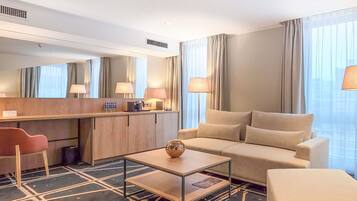 Presidential Suite, 1 King Bed | Premium bedding, minibar, in-room safe, desk