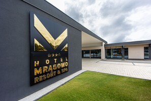 Façade de l’hébergement