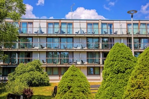 Uitzicht vanuit accommodatie