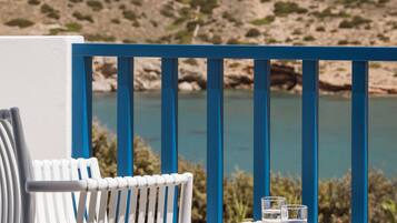 Superior dubbelrum - havsutsikt | Terrass/Patio