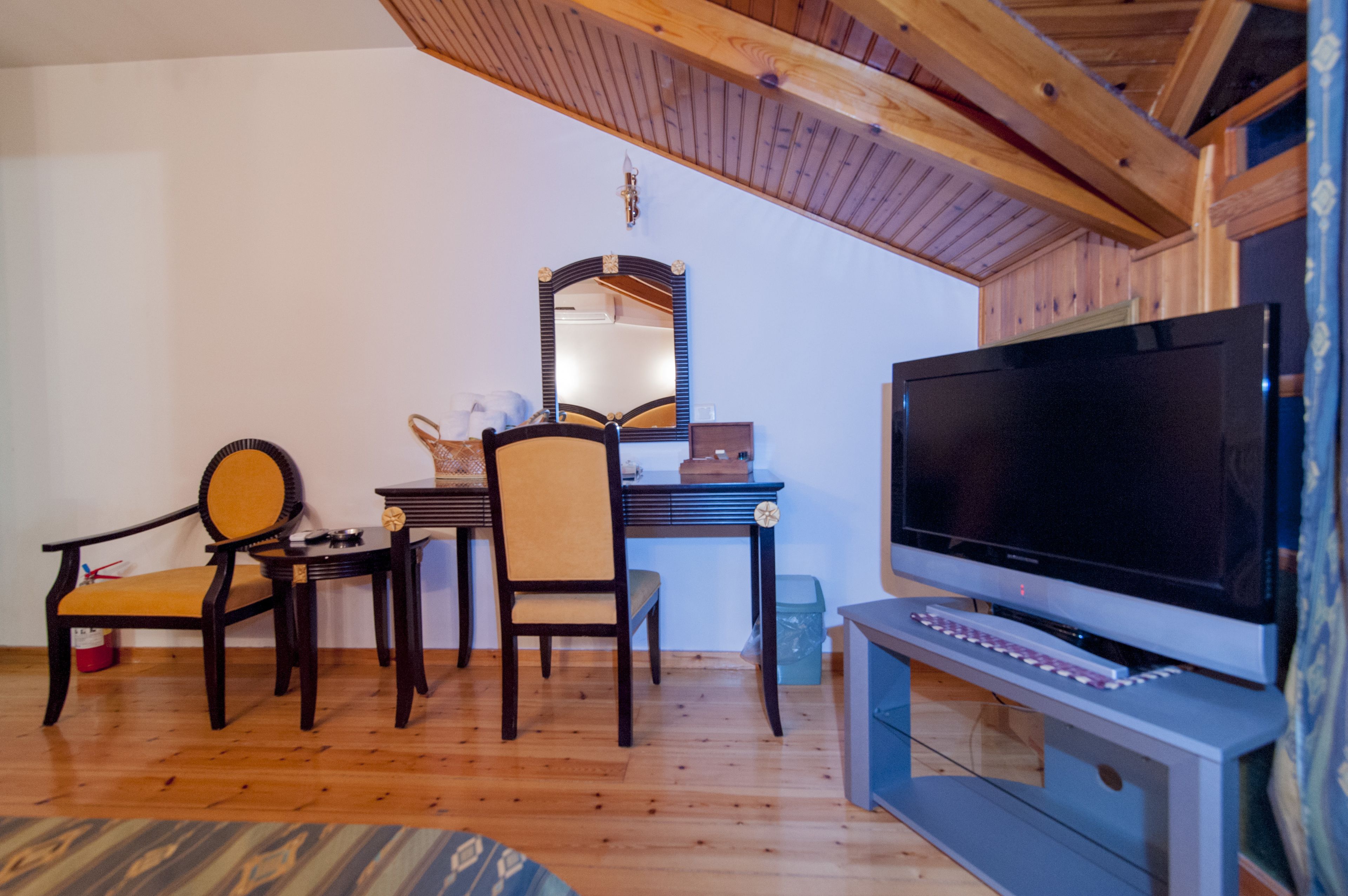 double room | living area | tv