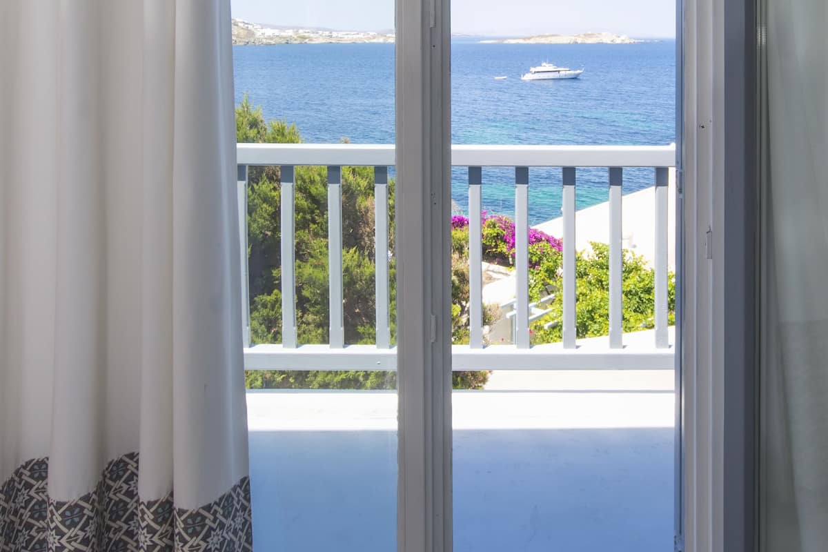 슈피리어룸, 바다 전망 | 고급 침구, 미니바, 객실 내 금고, 다리미/다리미판