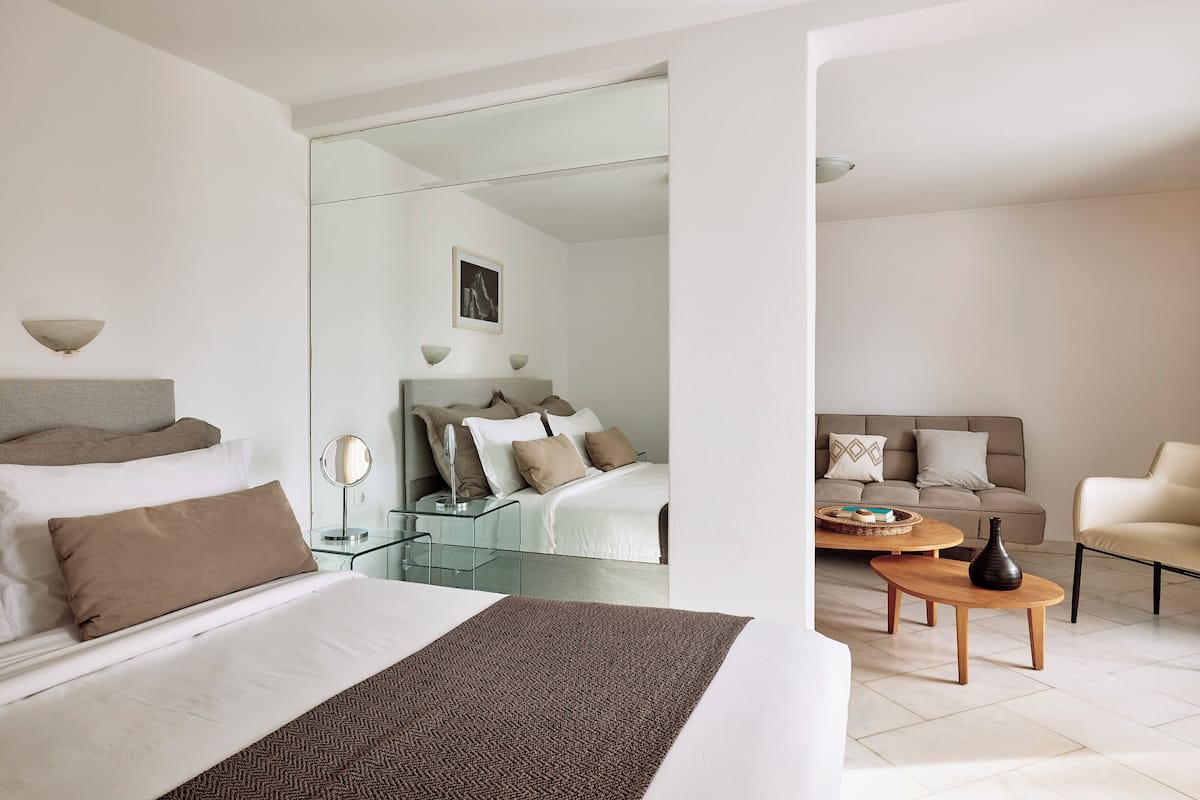 스탠다드룸, 바다 전망 | 고급 침구, 미니바, 객실 내 금고, 다리미/다리미판