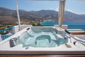Spa Suite, Sea View | Balcony