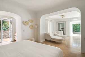 Junior Suite Jacuzzi | 1 chambre, draps italiens de Frette, literie de qualité