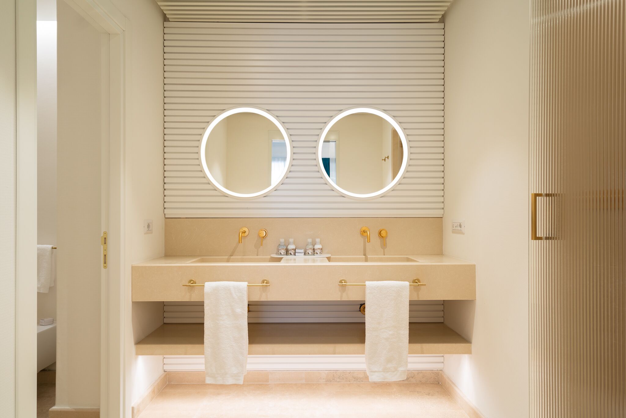 free toiletries, hair dryer, bathrobes, bidet