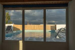 Seasonal outdoor pool