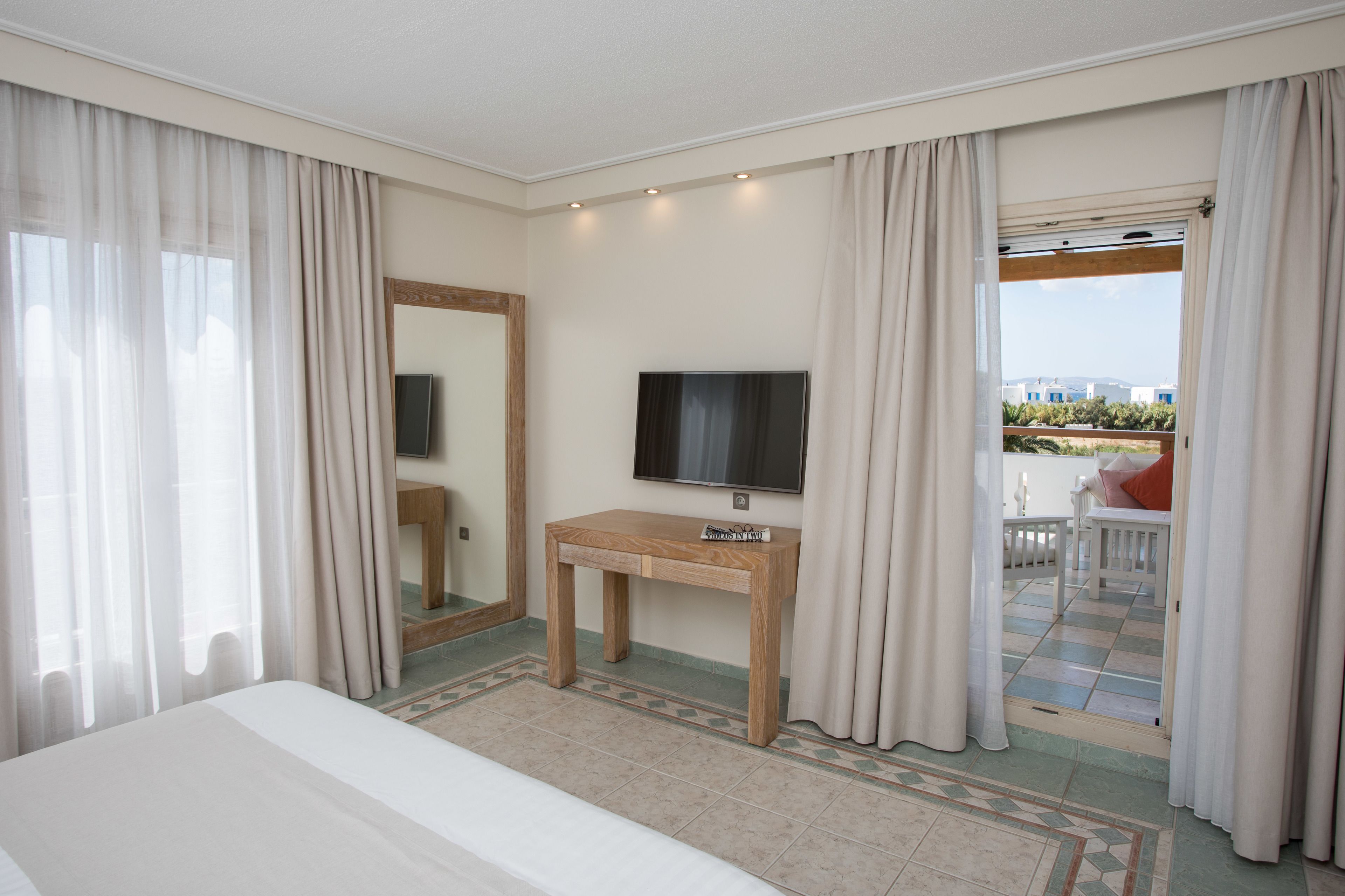 superior double room, pool view | 1 bedroom, premium bedding, minibar, in-room safe