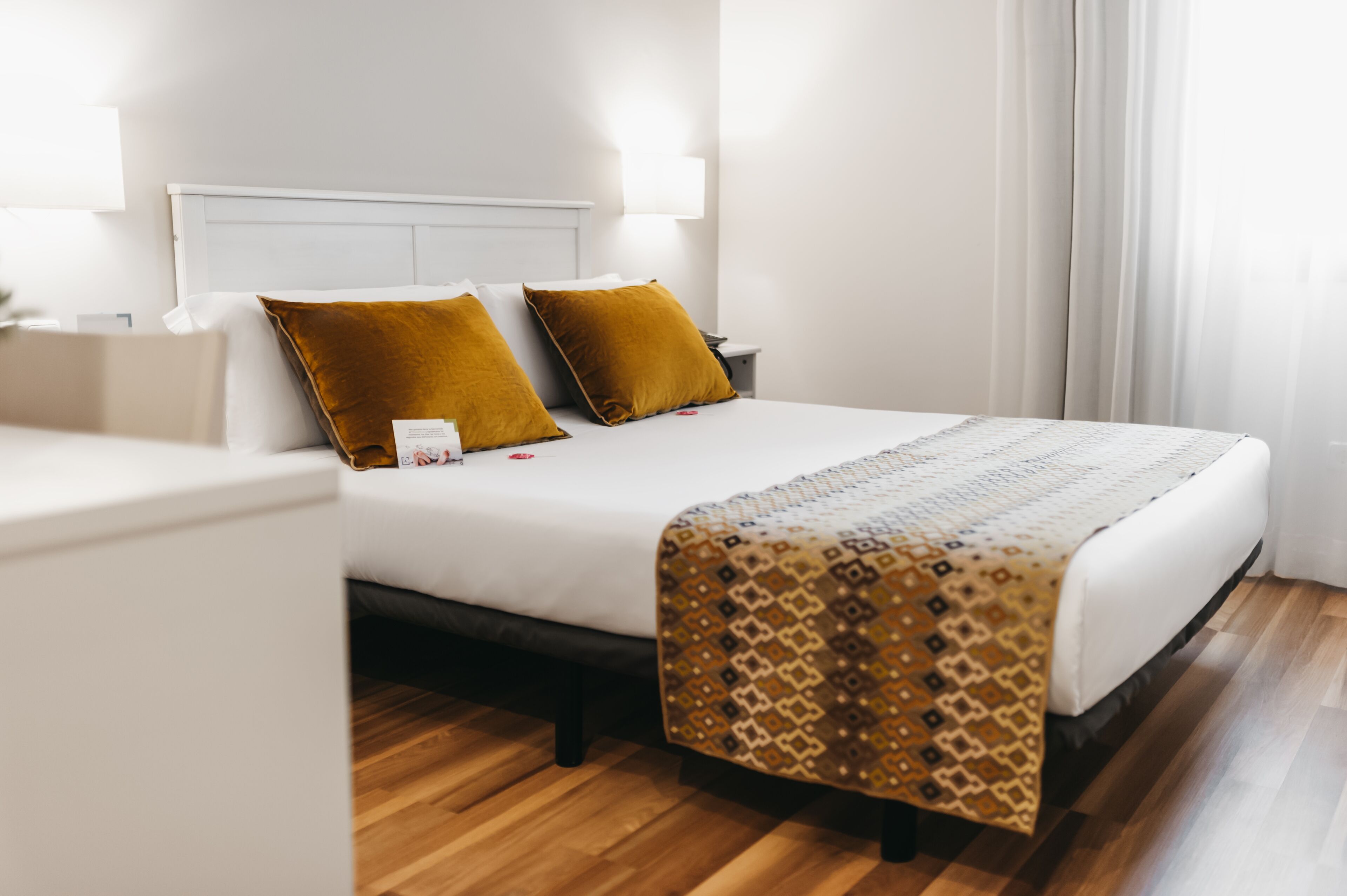 twin room | in-room safe, desk, blackout curtains, soundproofing