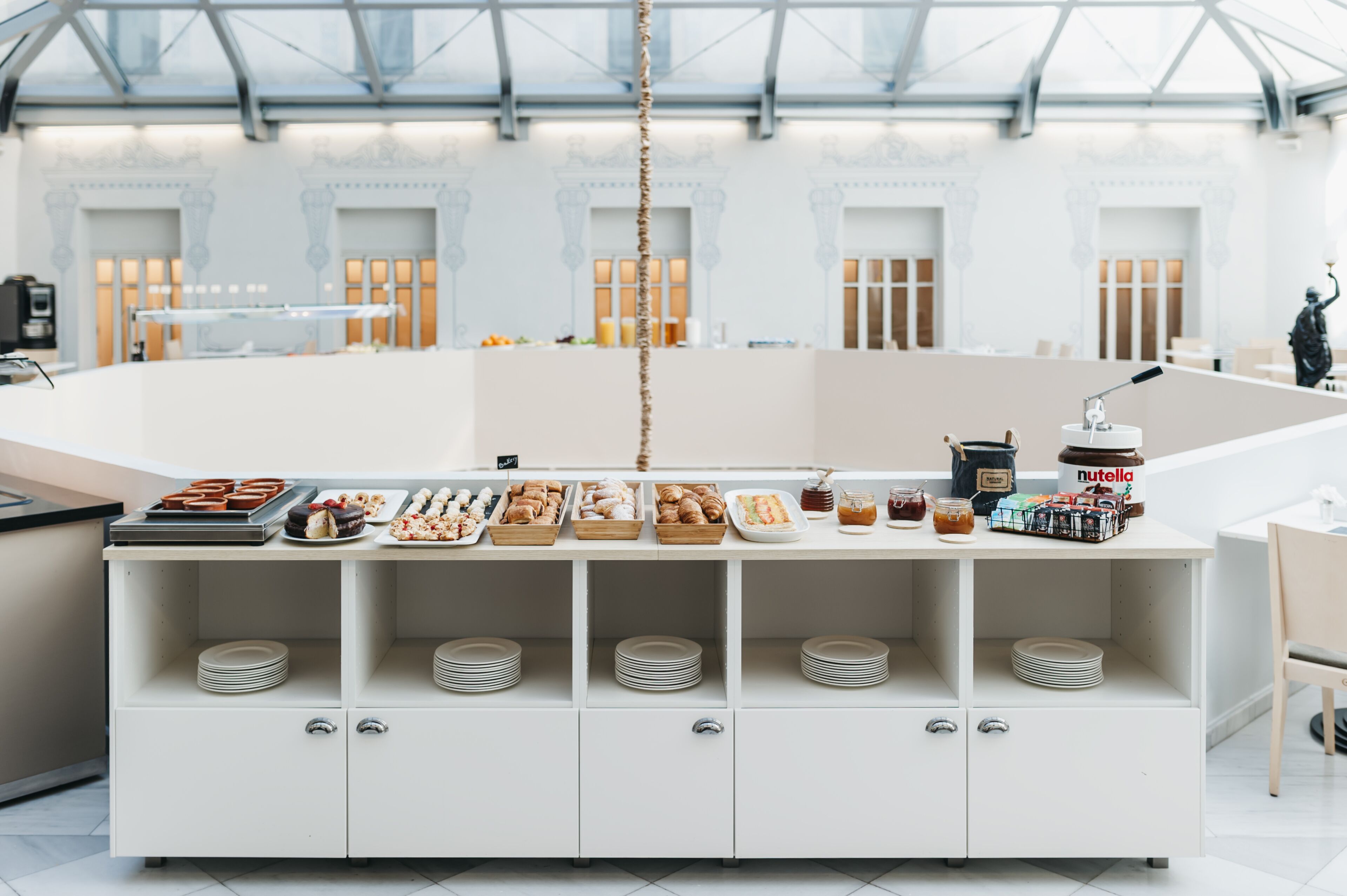 daily buffet breakfast (eur 18 per person)