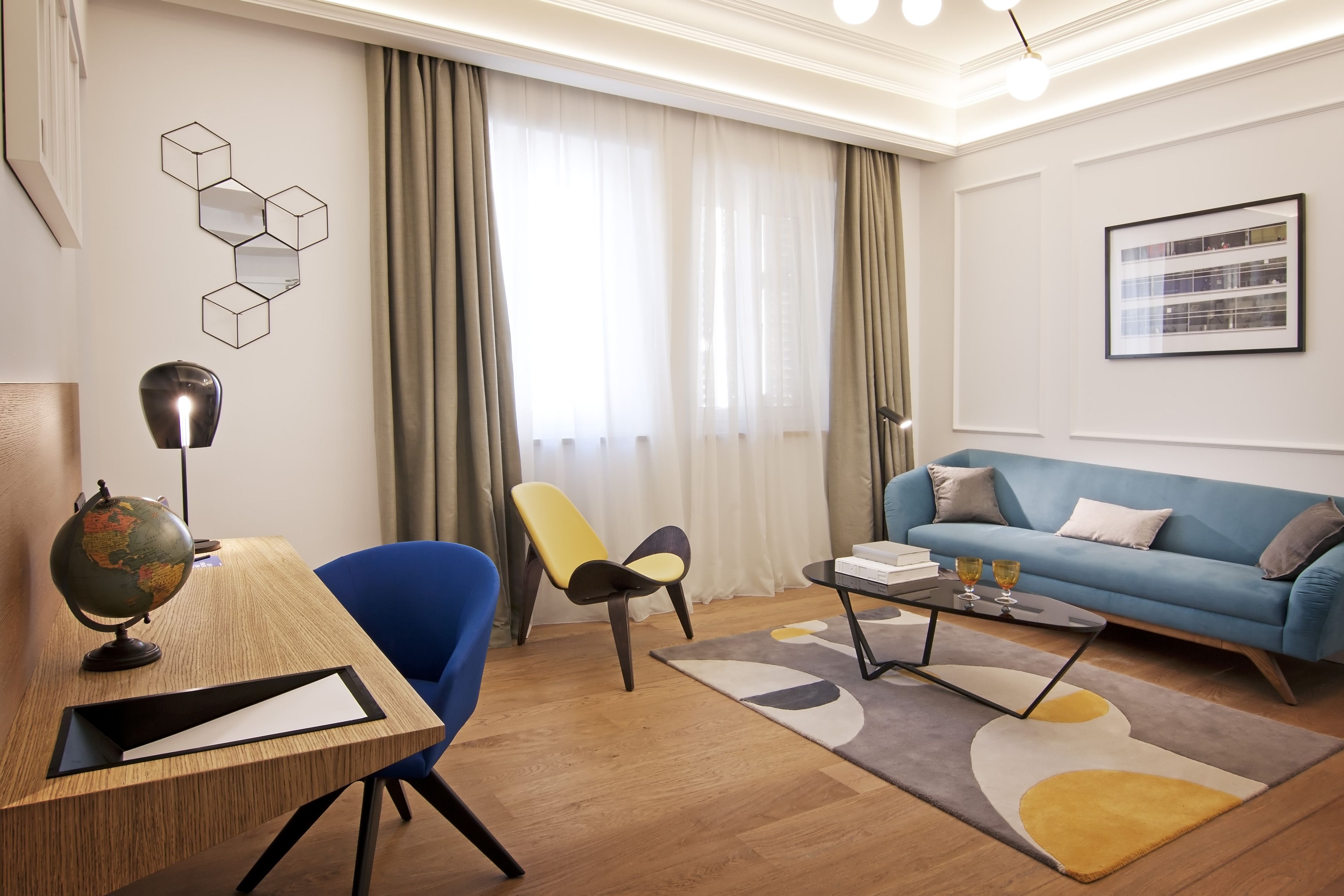 junior suite | living room | 48-inch flat-screen tv with digital channels, tv