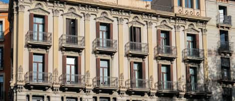 Façade de l’hébergement