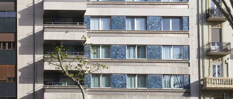 Fassade der Unterkunft