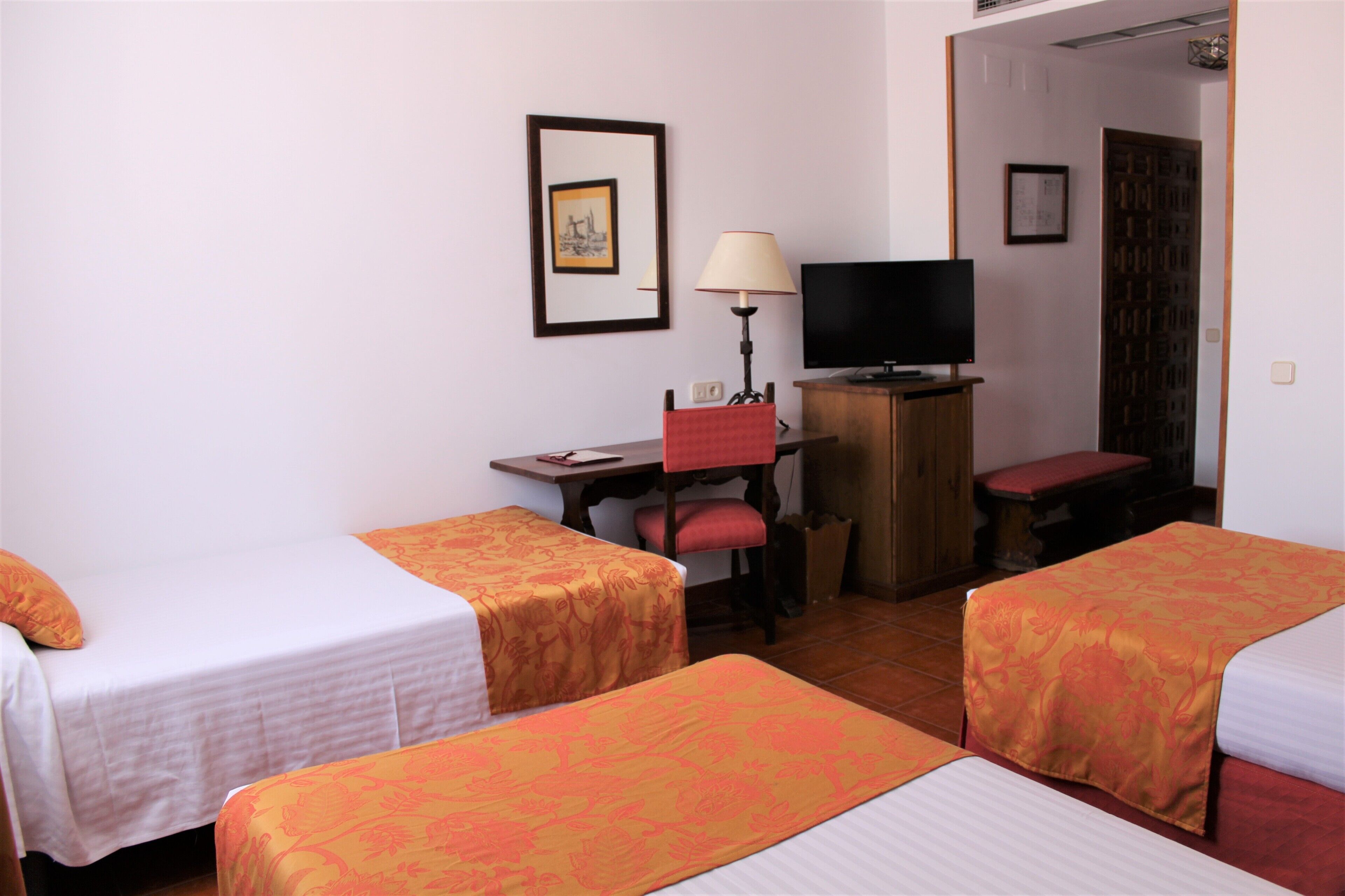 in-room safe, desk, iron/ironing board, cots/infant beds