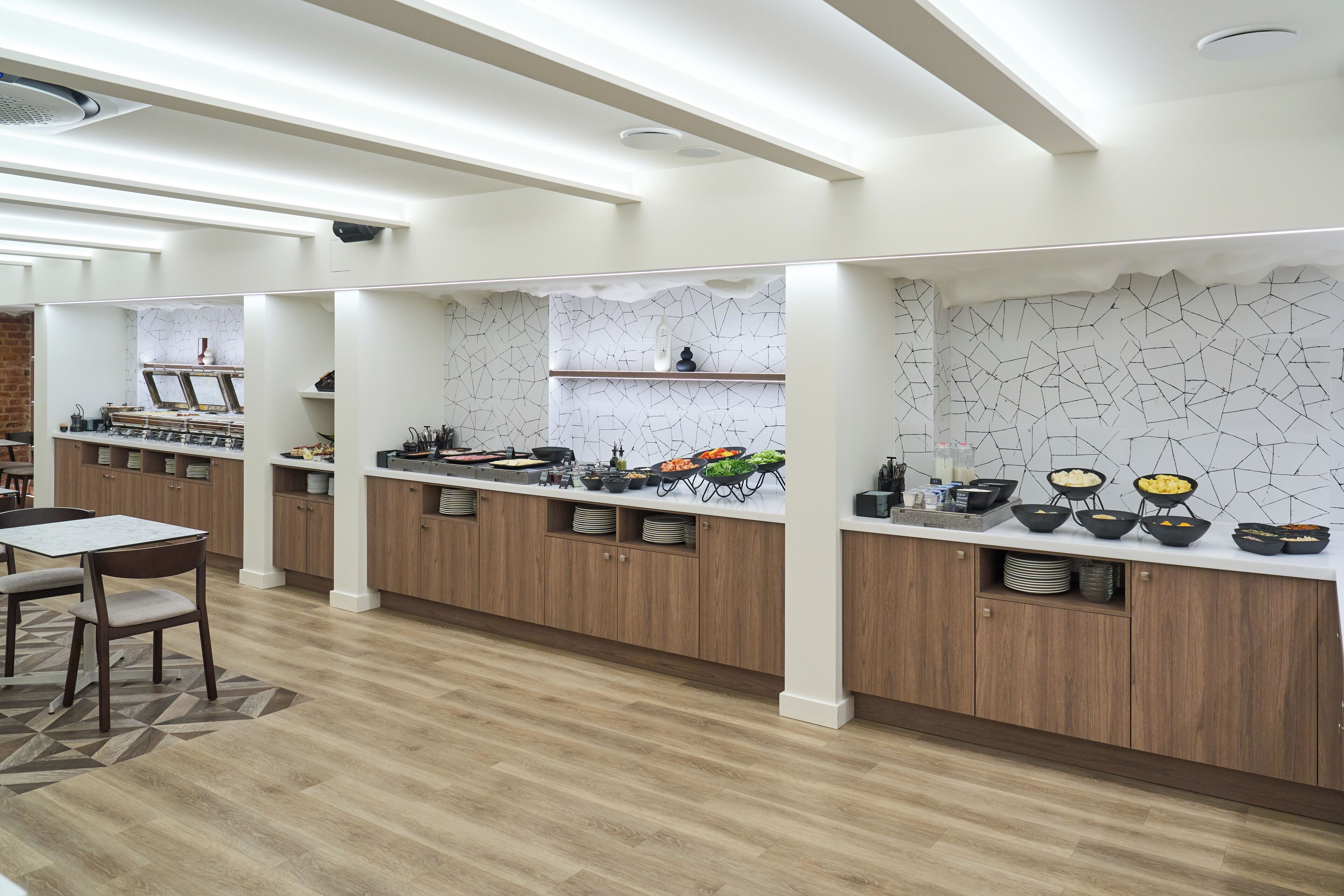 Petit déjeuner buffet compris tous les jours