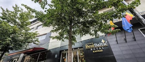 Blick von der Unterkunft