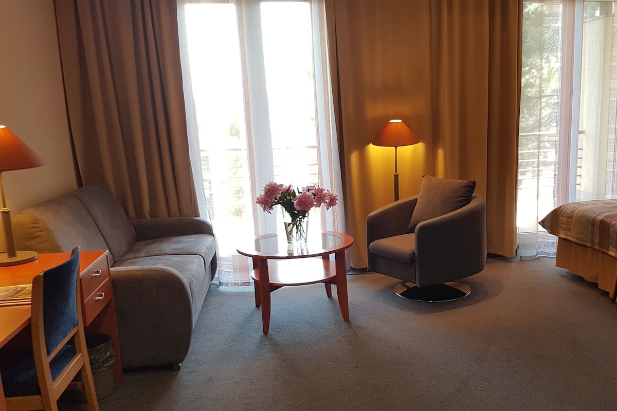 junior suite | minibar, in-room safe, blackout curtains, soundproofing