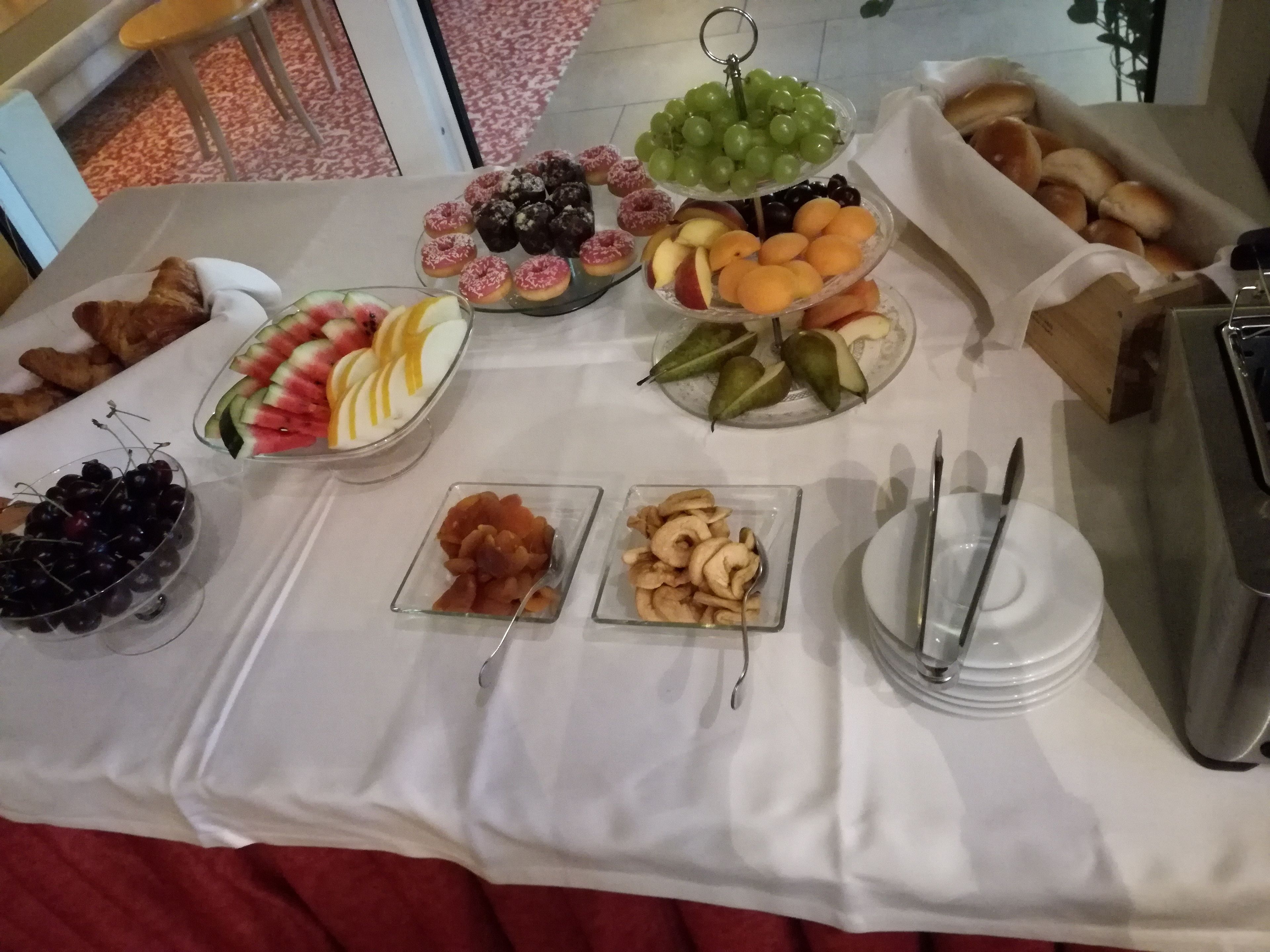 daily buffet breakfast (eur 10 per person)