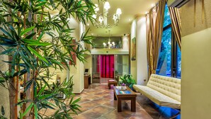Sala de estar en el lobby
