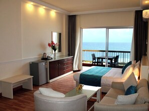 Minibar, in-room safe, desk, blackout curtains