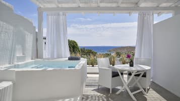 Suite Deluxe, idromassaggio | Balcone