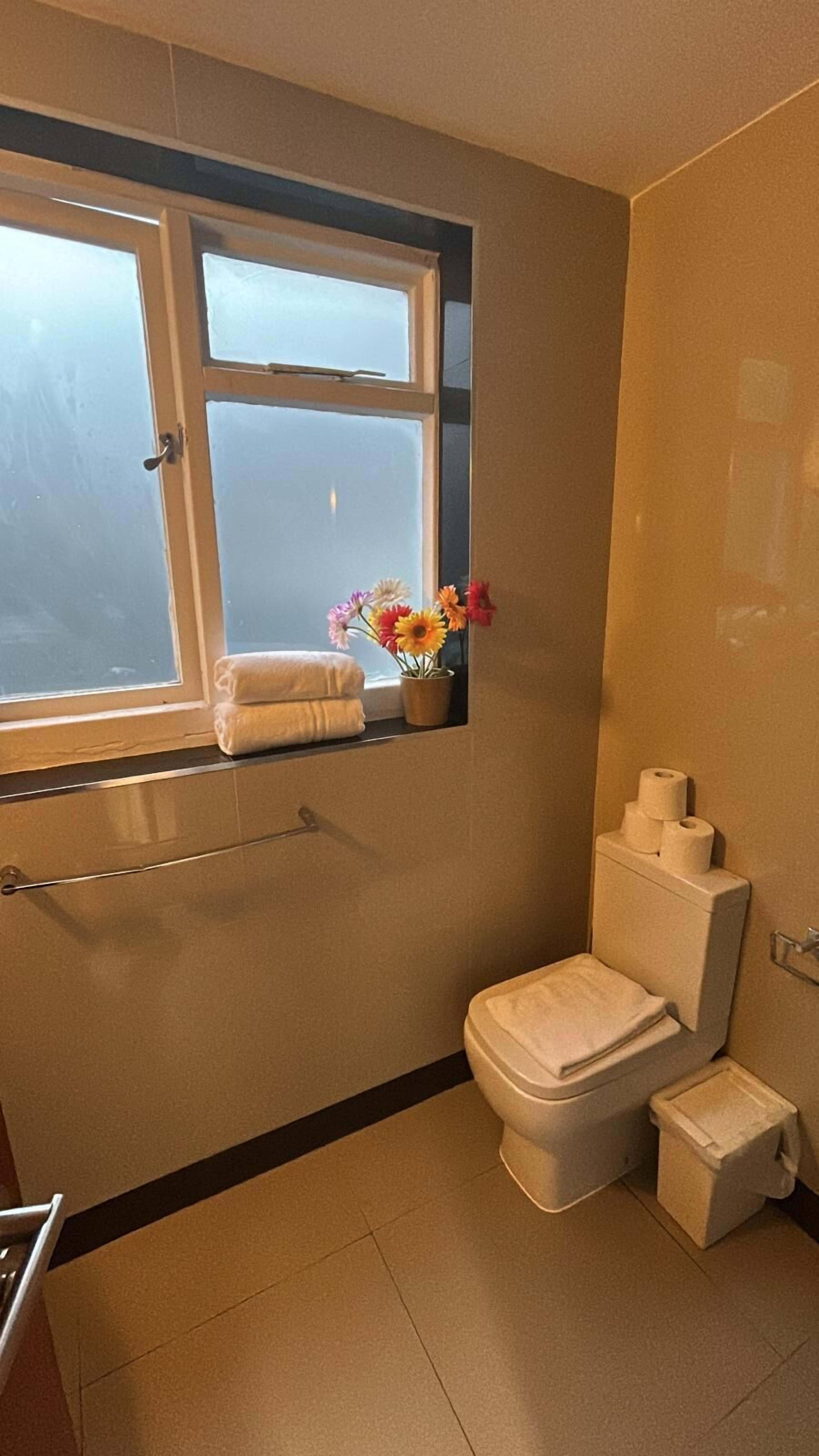 Economy Single Room, Shared Bathroom | Bathroom | Towels