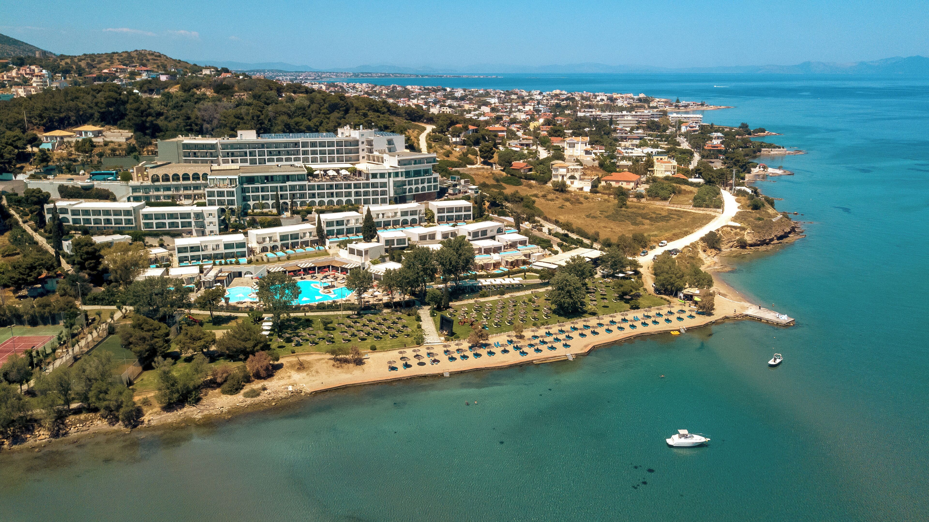 Fassade der Unterkunft