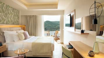 Minibar, in-room safe, desk, blackout curtains