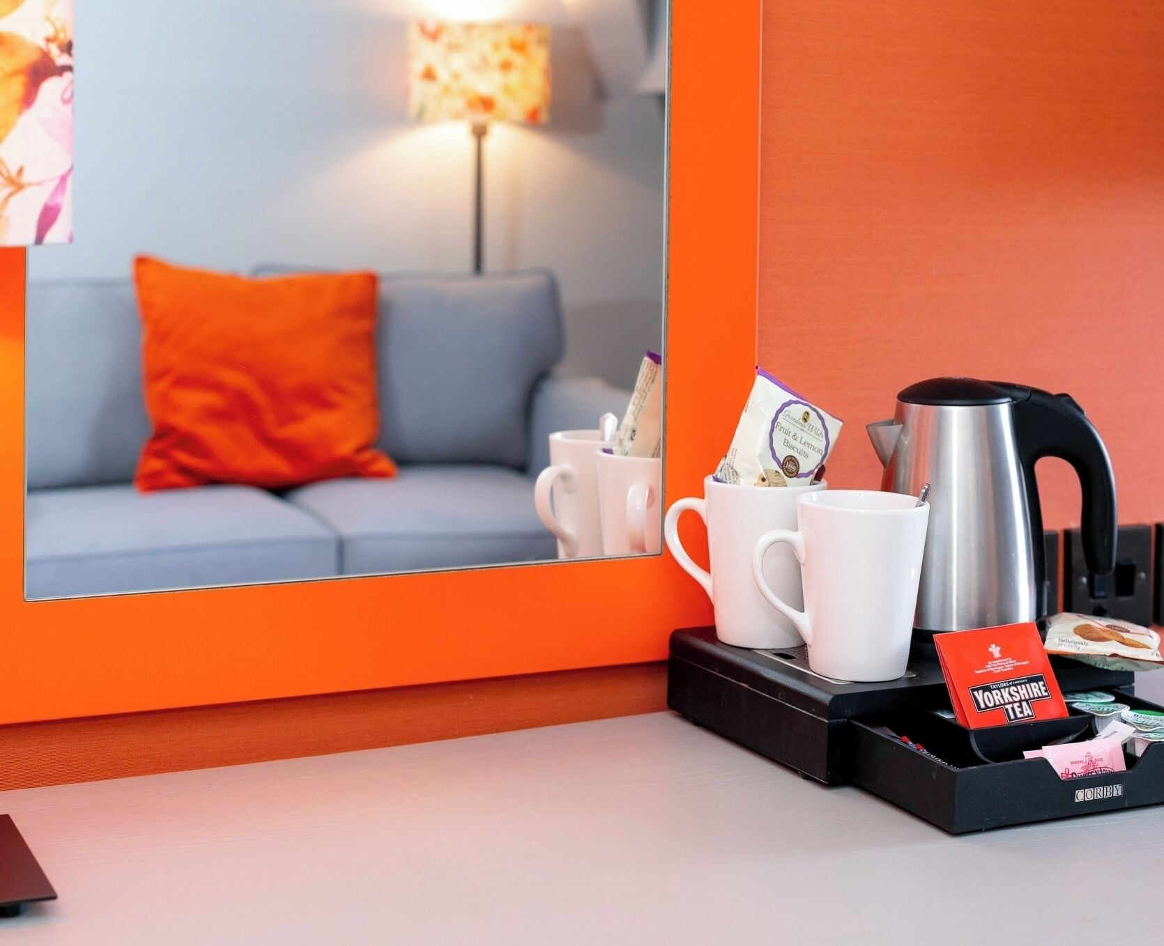 standard family room | 1 bedroom, premium bedding, desk, laptop workspace