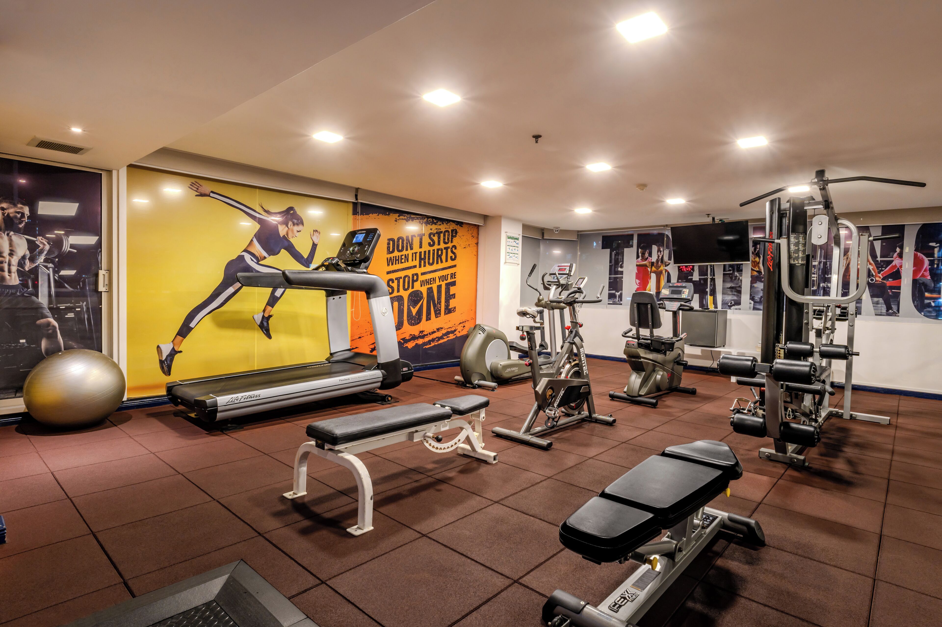 fitness studio