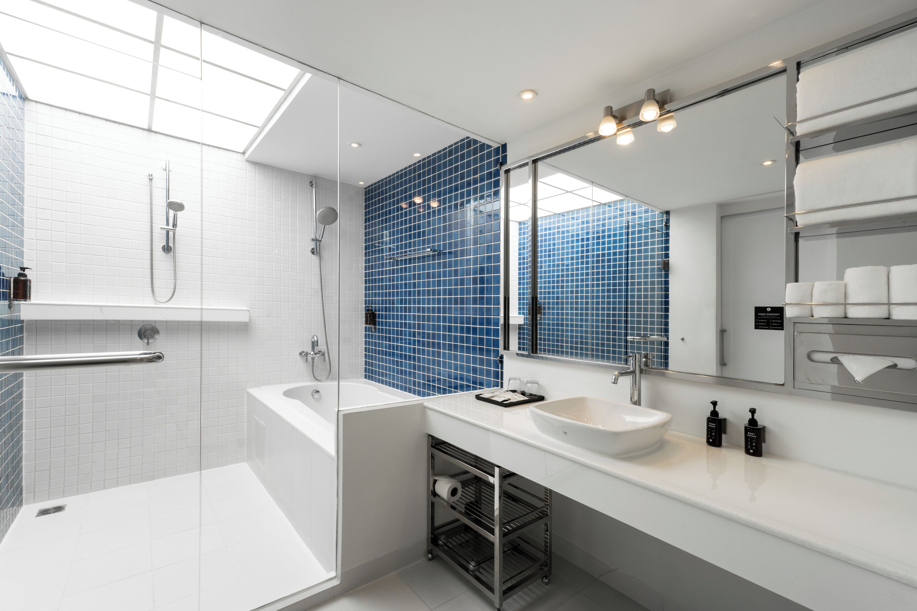 platinum suite 65 sqm | bathroom | free toiletries, hair dryer, bathrobes, slippers