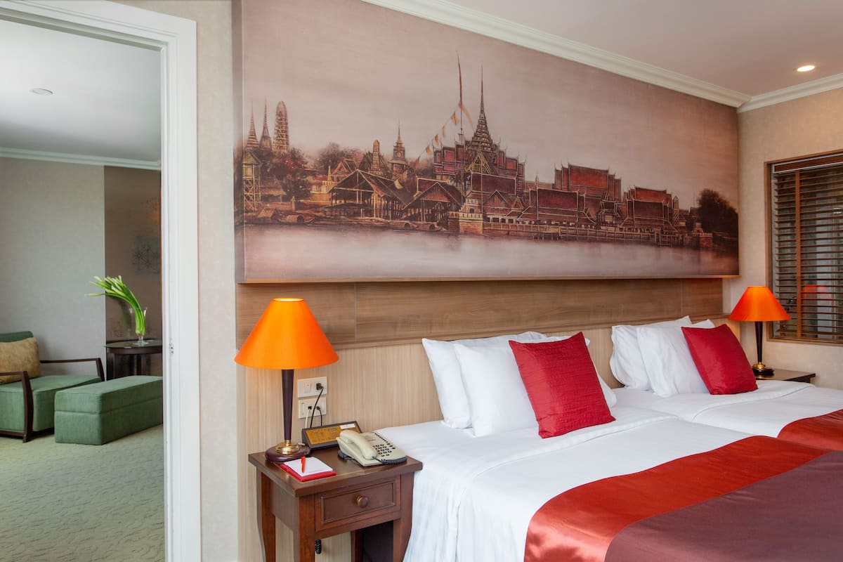 Suite, 2 Single Beds, River View (Royal Thai Suite) | Premium bedding, minibar, in-room safe, desk