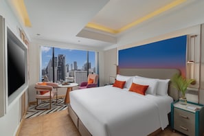 Premier Sky King/Queen with club privileges | Premium bedding, down comforters, minibar, in-room safe - Pipa Hotel Bangkok Sukhumvit 11 (Bangkok)