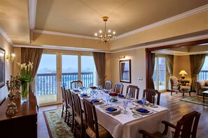 Ambassador Suite, Multiple Beds, Non Smoking | Living area | LCD TV