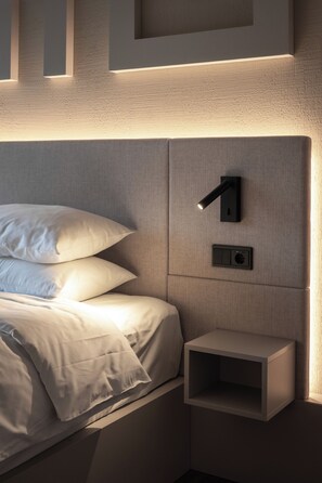 Minibar, safe på rommet, individuelt dekorert og individuelt innredet
