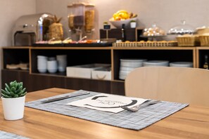 Daily buffet breakfast (EUR 10 per person)